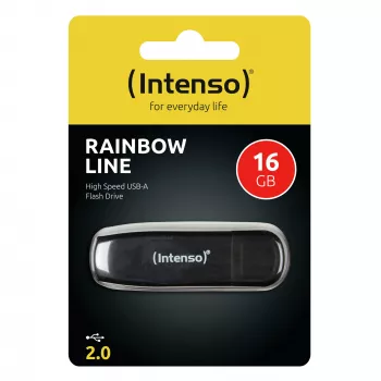 MEMORY DRIVE FLASH USB2 16 GB/SCHWARZ 3502470 INTENSO