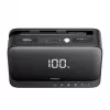 Tragbares Ladegerät Baseus Super Energy 6000 mAh – Starthilfe, LiPo 6000 mAh, 300 A Startstrom, 150 PSI, integriertes Display & Taschenlampe, USB-C + USB-A, schwarz