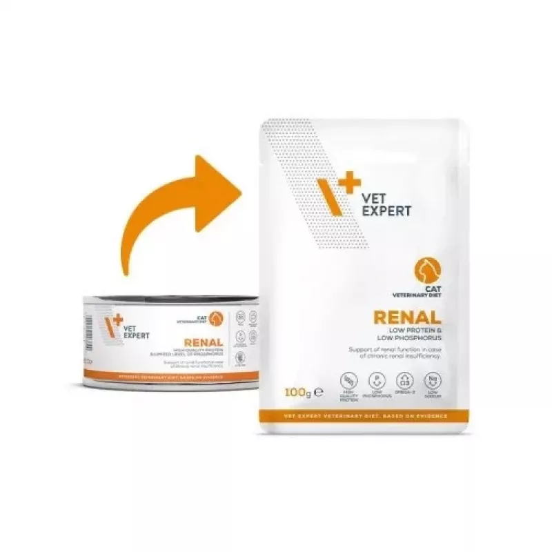 VET EXPERT Veterinary Diet Renal Cat - Nassfutter für Katzen - 100g