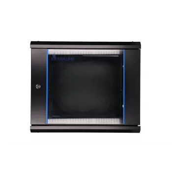 Wandmontagerack Extralink 9U 600x600 Schwarz