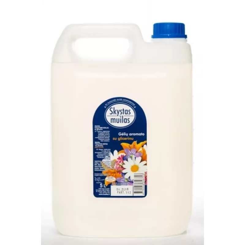 Flüssigseife mit Glycerin, ohne Farbstoffe, 5 l