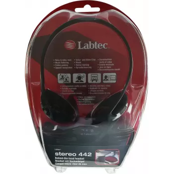 Labtec Stereo 442 - Headset - hinter dem Nacken angebracht - Kabelgebunden