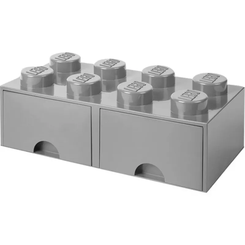 Room Copenhagen - LEGO Brick Drawers 8 - Grau (40061740) (40061740)