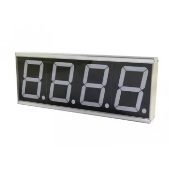 ALLNET ALL-POE-CNT-1 Digitale Wanduhr Rechteckig Grau Wanduhr (ALL-PoE-CNT-1)