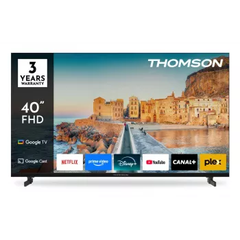 Smart TV Thomson 40FG2S15 40 Zoll (101,6 cm) Full HD LCD Direct‑LED Wi‑Fi Ethernet DVB‑T/T2/C/S/S2 Schwarz