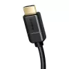 Baseus 2x HDMI 2.0 4K 60Hz Kabel, 3D, HDR, 18 Gbit/s, 5 m (schwarz)