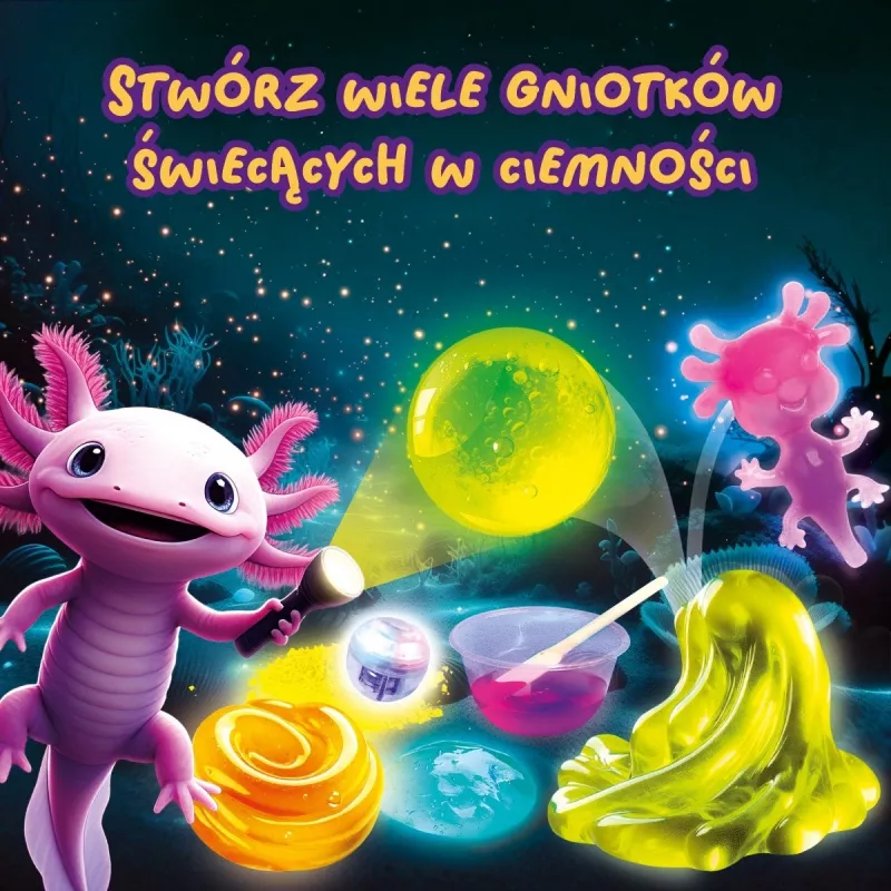 Set Slumi Science - Leuchtender Stressball in