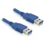 USB-Kabel DeLOCK USB 3.0-A Stecker/Stecker – 1 m