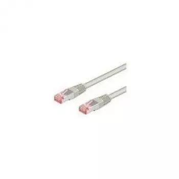 Wentronic Goobay CAT 6 Patchkabel, S/FTP (PiMF), Grau, 0,25 m - CCA-Kupfergemisch (93371)