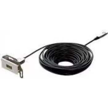 HDMI-Kabel Kindermann Konnect Design click 20 m – Hybrid-Kupfer-Karbon-Aktiv-Optisch, 4K 60 Hz