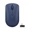 Kabellose optische Maus Lenovo 540 RF, beidhändig, 2400 DPI, 2,4 GHz USB‑C-Empfänger, blau