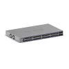 Managed Gigabit Ethernet Switch Netgear GS752TX, 48x RJ-45 10/100/1000, 10G-Unterstützung, 1U Rack, grau