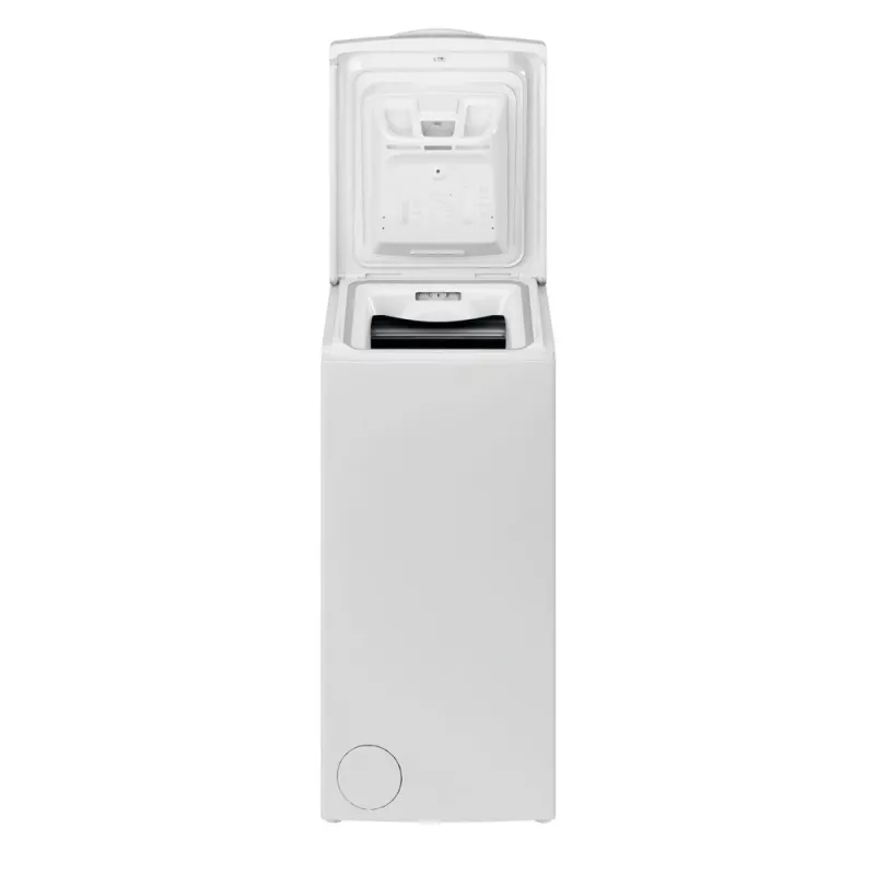 INDESIT Toplader-Waschmaschine BTW L60400 EE/N, Energieklasse D, 6 kg, 1000 U/min, Tiefe 60 cm