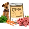 ZOYA Pferd - Nassfutter für Hunde - 400g