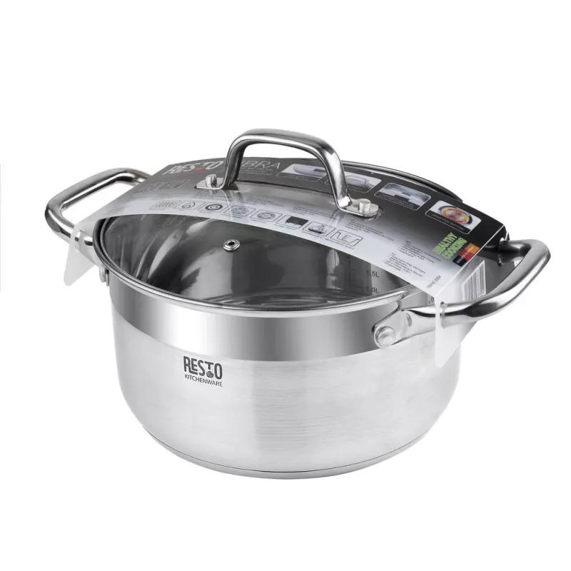 Resto Kitchenware Libra 4,6 L Rund Edelstahl
