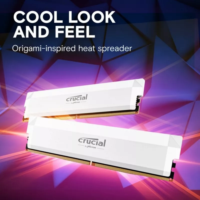 16GB Crucial Pro Overclocking Edition Modul - DIMM 288-PIN 6400 MHz / PC5-51200 - CL38 - 1.35 V - ungepuffert - non-ECC