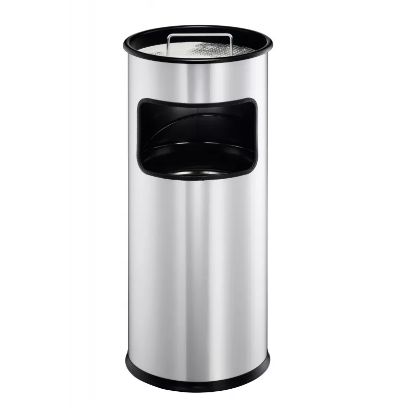 Durable Asch-/Abfalleimer - Rund - 17 L - Metall