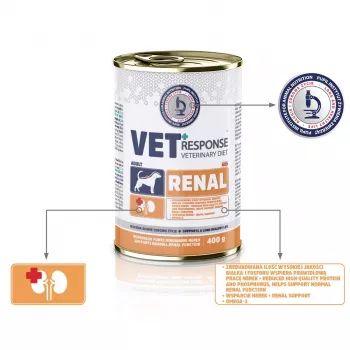 VET RESPONSE Renal - Nassfutter für Hunde - 400g