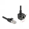 Netzwerkkabel DeLOCK 81040 RJ-45 Cat6 0,25 m Schwarz