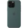 Silicone Case mit MagSafe für iPhone 16 Pro Max - Seegrün