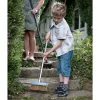 Fiskars MyFirst Kinder-Besen Kinderbesen, blau, Länge 980 mm, Kunststoffrahmen und -stiel, 1 Stück