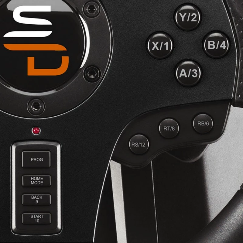 Subsonic SA5595-PC Gaming Controller Schwarz USB Lenkrad + Pedale