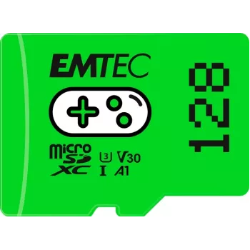 Emtec 128GB MicroSDXC UHS-I ECMSDM128GXCU3G Speicherkarte