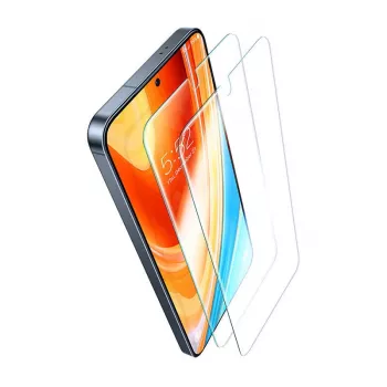 Gehärtetes Glas Displayschutz Torras für Samsung S24+ — 9H-Härte, kratzfest