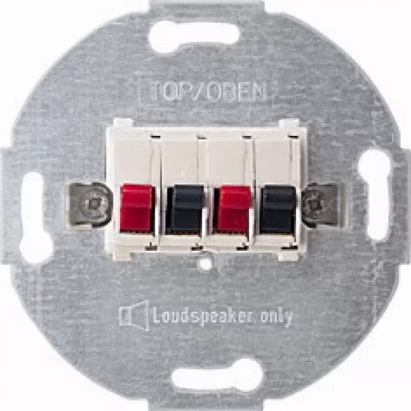 Steckdose Merten 467014 Schwarz Metallic Rot