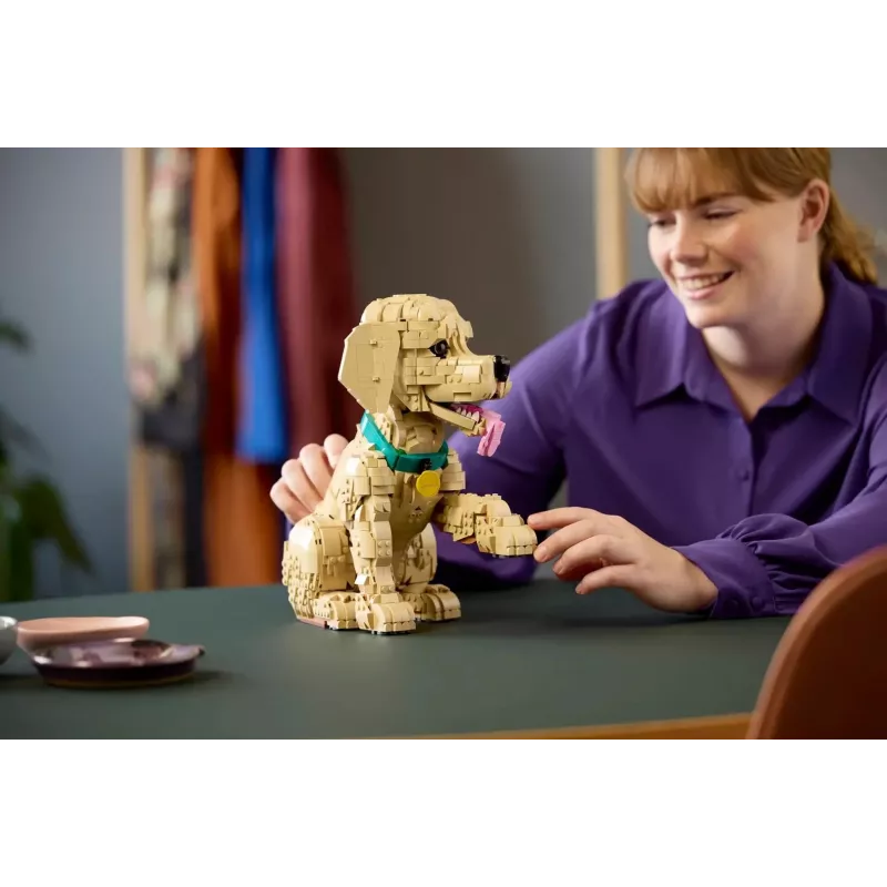 LEGO ICONS 11384 Golden Retriever Welpe