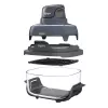 Ninja CRISPi Single 3,8 L 1700 W Heißluftfritteuse Blau, Grau, Transparent