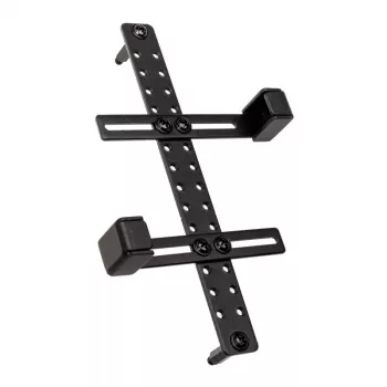 Grafikkartenhalter Lian Li GB-002 Stahl Universal 128,4 mm x 104 mm, schwarz, unterstützt 2 Grafikkarten