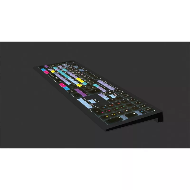 Logickeyboard ASTRA 2 Tastatur USB AZERTY English Schwarz (LKB-RESB-A2M-FR)