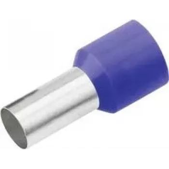 Cimco 187112 Aderendhülse 0,75 mm² Teilisoliert Blau 100 Stück (187112)