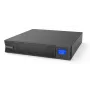 Unterbrechungsfreie Stromversorgung PowerWalker VFI 1000 ICR IoT, Online-Doppelwandler, 1 kVA / 1000 W, 8x C13-Ausgänge, LCD, Rack/Tower 2U, schwarz
