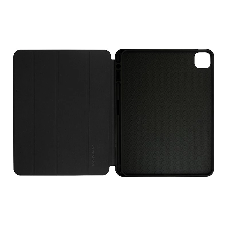 Folio Case Crong FLEXFOLIO für Apple iPad 11 Pro Air 10,9 Zoll Schwarz