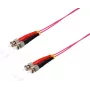 InfiniBand-Glasfaserkabel ShiverPeaks 77905/4 10 m ST Violett