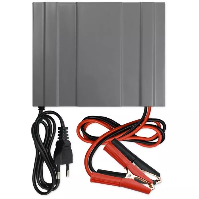 Batterieladegerät QOLTEC 52491 Mikroprozessor 12V/12,6V/24V mit LCD