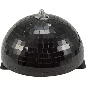 EUROLITE Motorisierte Spiegel-Halbkugel 20 cm 50101954 – rotierendes Halbkugel-Spiegelelement, 20 cm