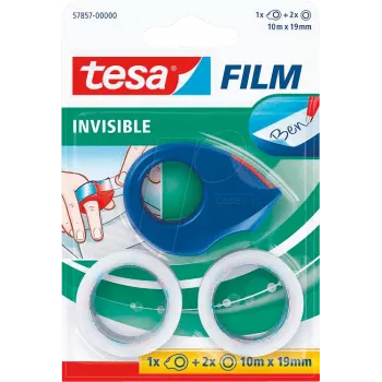 tesa INVISIBLE Klebeband matt 19,0 mm x 10,0 m 1 Set (57857-00000-02)