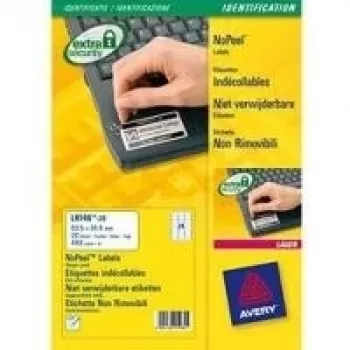 Selbstklebende Etiketten Avery L6146-20