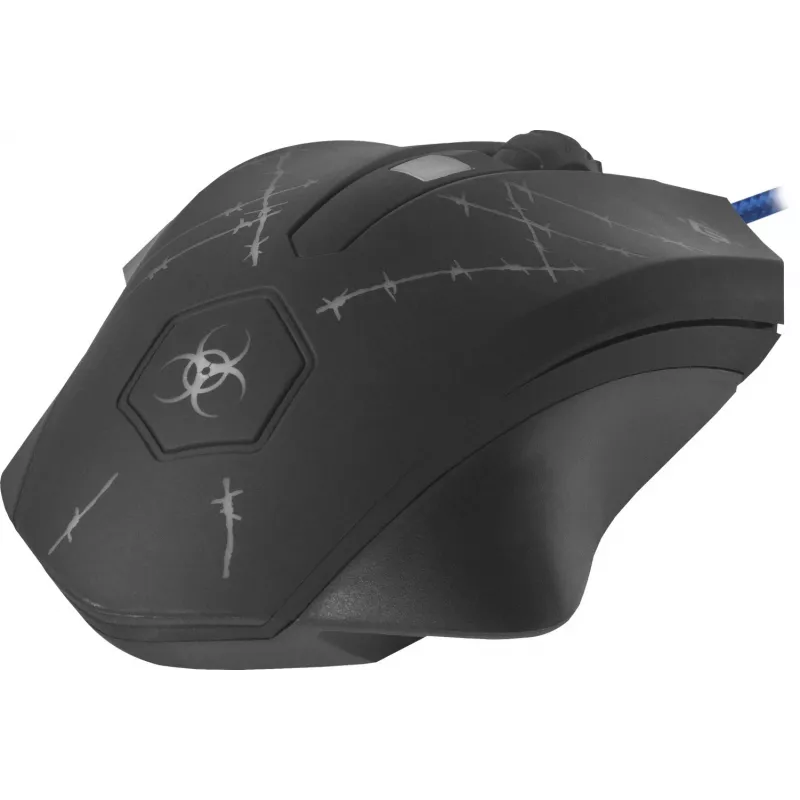 Defender Forced GM-020L Maus Gaming beidhändig USB Typ-A Optisch 3200 DPI