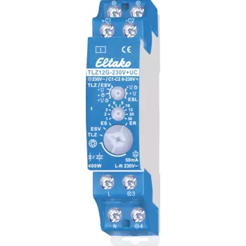 ELTAKO Treppenlichtzeitsch. TLZ12G-230V+UC Solid-State-Relay 230 V TLZ12G-230V+UC (23100831)