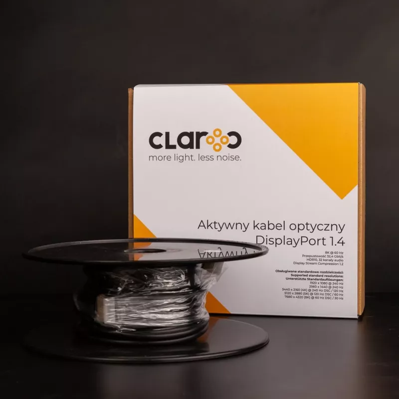 DisplayPort 1.4 Kabel Claroc CLAROC-DP-14-30M 30 m 8K