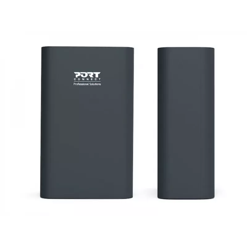 PORT CONNECT Externer USB-C Akku PD | 26800 mAh | Blau