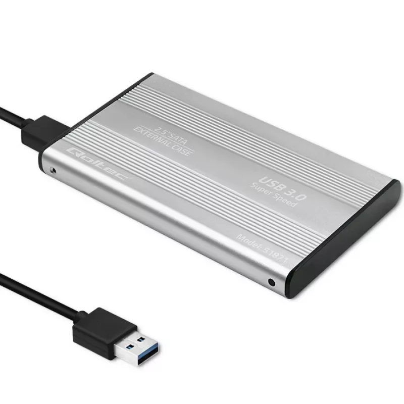Festplattengehäuse HDD SSD 2,5 Zoll SATA3, USB3.0