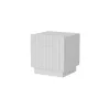Nachttisch Cama 2 Stk. LIVERTI 45x42x47 cm Weiß MDF/Spanplatte
