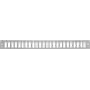 LogiLink - Abdeckplatte für Glasfaser-Patchpanel - Grau, RAL 7035 - 1U - 48,3 cm (19 inch) - 24 Ports