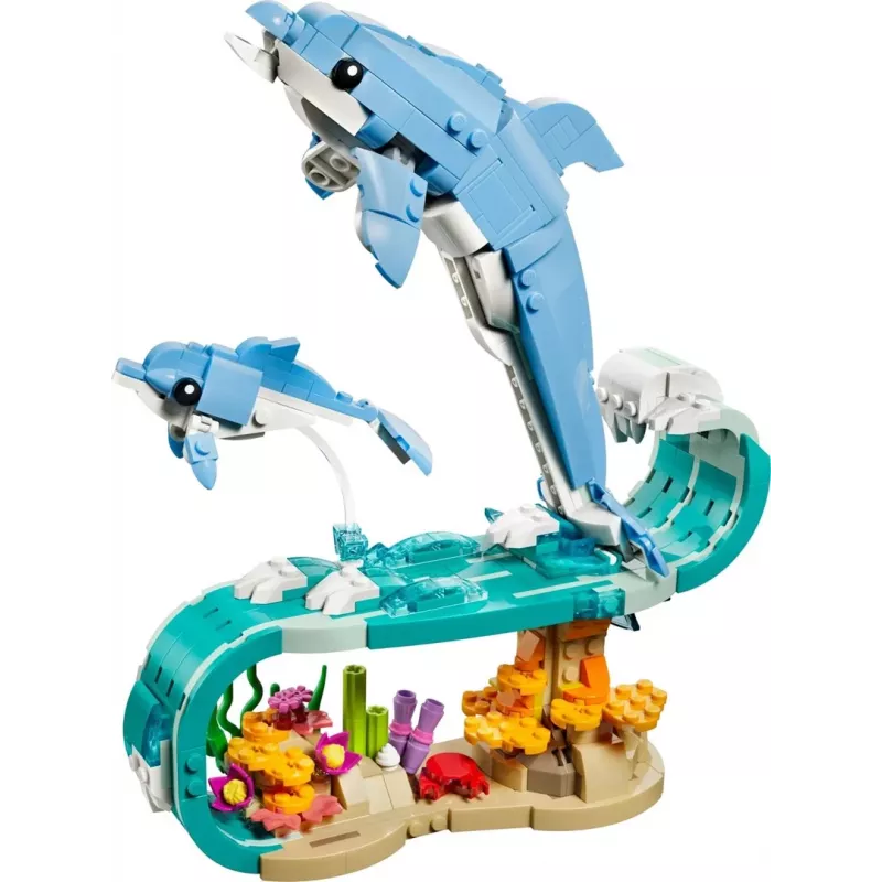 LEGO CREATOR 3 IN 1 31385 Meerestiere: Wunderschöne Delfine