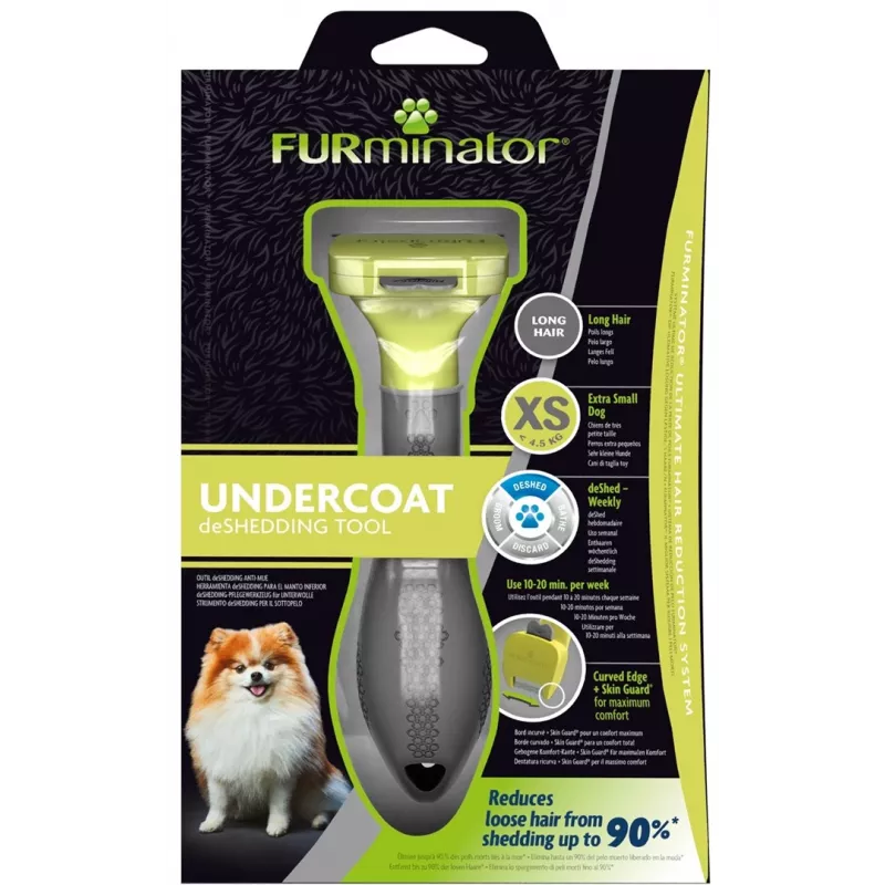 FURminator Toy Dog - Furminator für langhaarige Hunde - XS